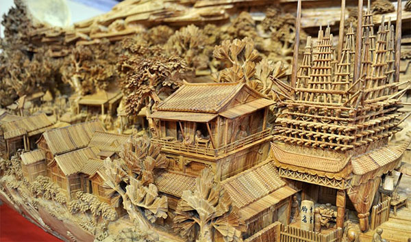 مجسمه چوبی ژنگ در کتاب گینس