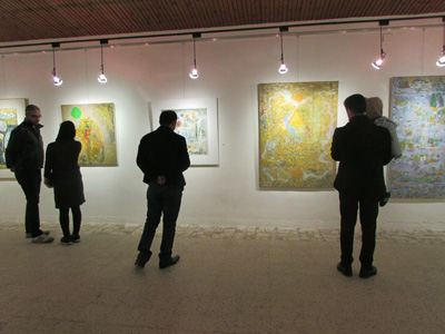گزارشی از نمایش دو دهه  فعالیتهای نقاشی  جلال موسوی در نگارخانه خیام