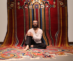 فرشهای احمد فیگ در مرکز هنر معاصر یارات آذربایجان