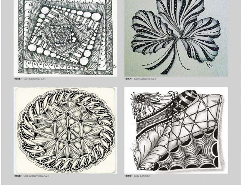 پانصد طرح تصویرسازی از بافت های پیچیده