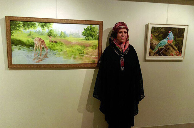 راز عشق و نمایشگاه آثار نقاشی زهره اعتضاد السلطنه