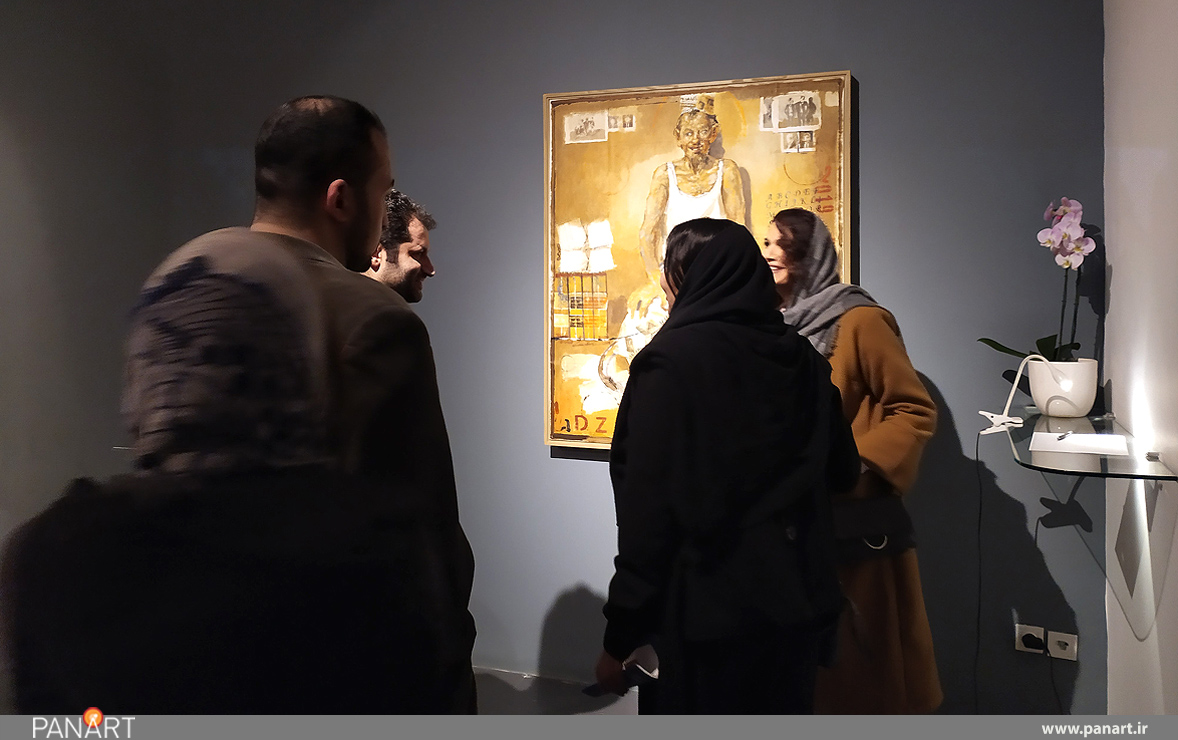 نمایشگاه نقاشی داوود زندیان در گالری ایرانشهر